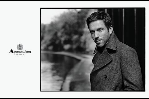 In pictures Aquascutum signs up Homeland star Damian Lewis for